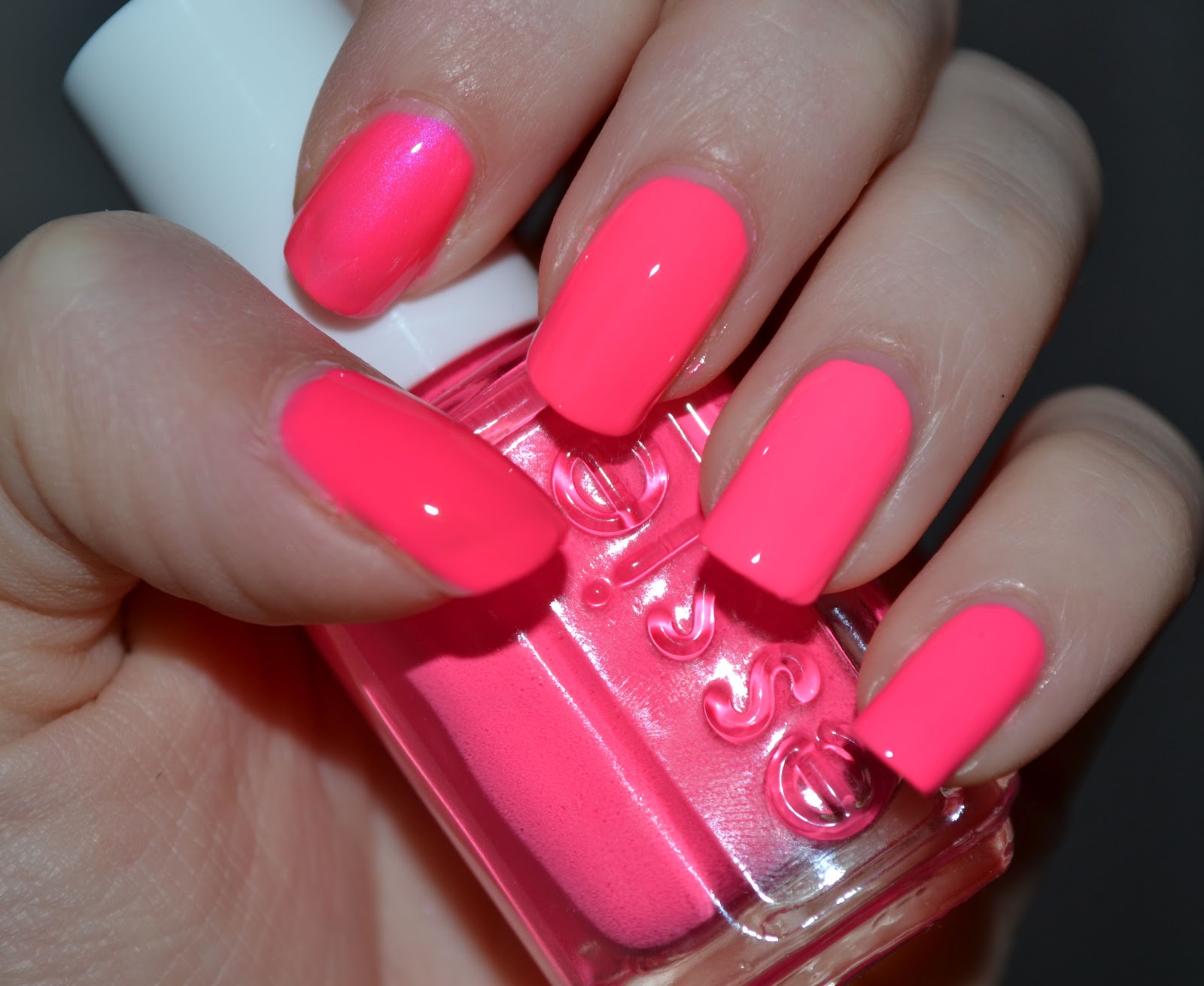MakeUpVitamins: Essie Punchy Pink 694 Swatch, Review & Dupes