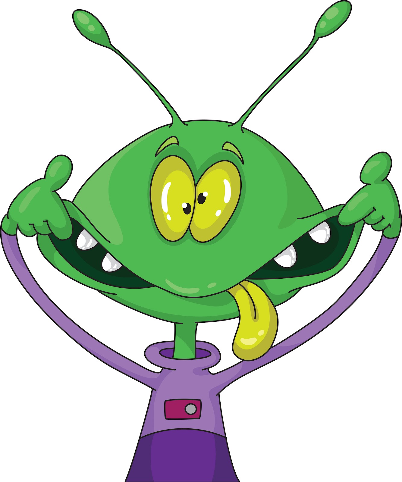 green alien clipart - photo #19