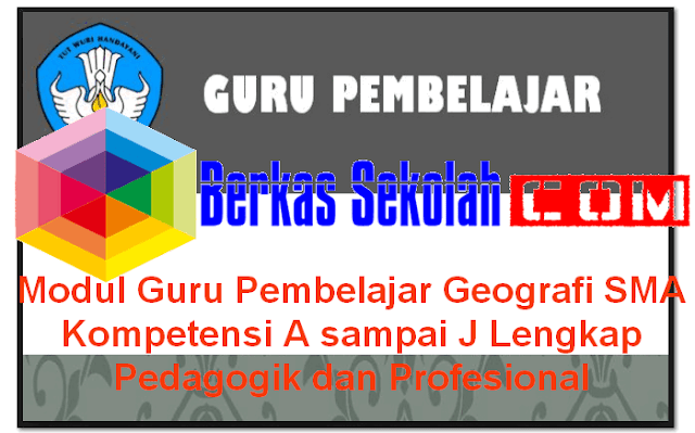 Modul Guru Pembelajar Geografi SMA Kompetensi A sampai J Lengkap Pedagogik dan Profesional Modul Guru Pembelajar Geografi SMA Kompetensi A sampai J Lengkap Pedagogik dan Profesional