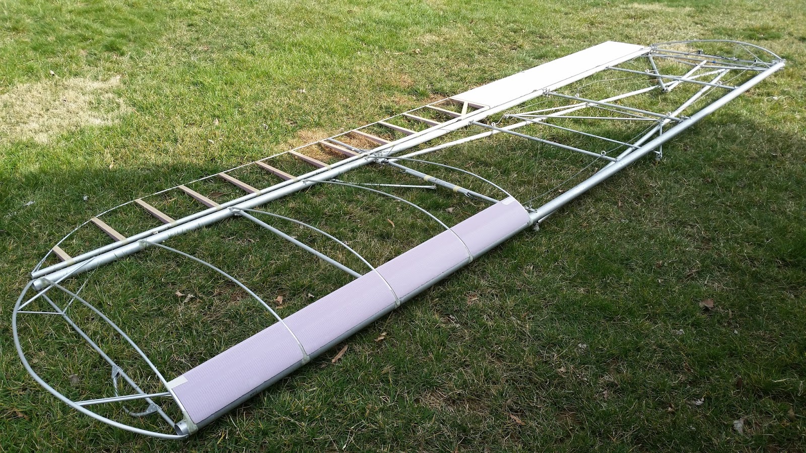 Building adventures of an Ultralight Glider Assembly, because it's Spring!