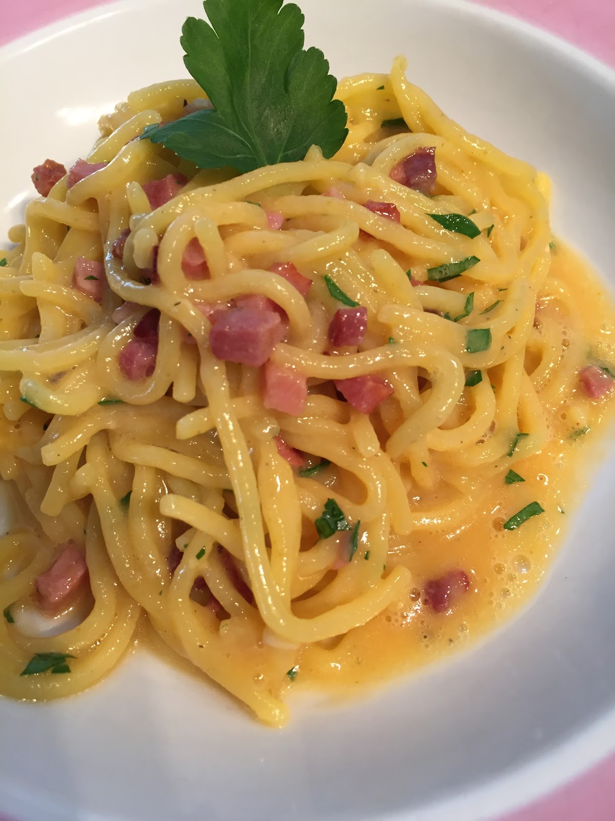 Claudia&amp;#39;s Küche: Spaghetti Carbonara &amp;quot;Original&amp;quot;