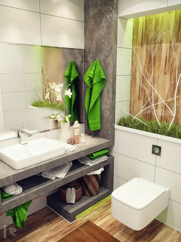 Model Desain  kamar  mandi  minimalis modern pilihan 2019 