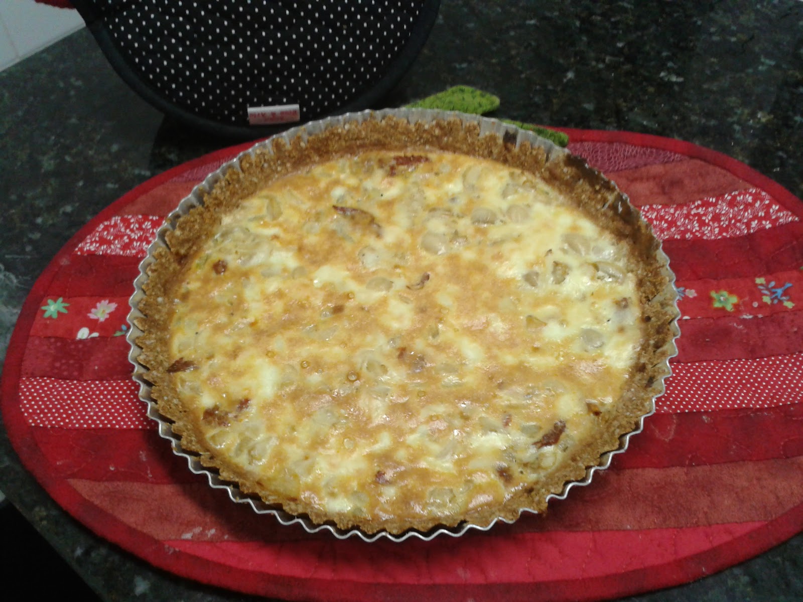 Saudável e GOSTOSO Quiche de Quinua