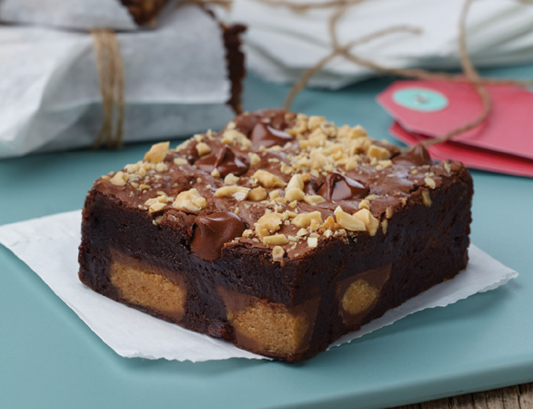 Peanut Butter Cup Brownies
