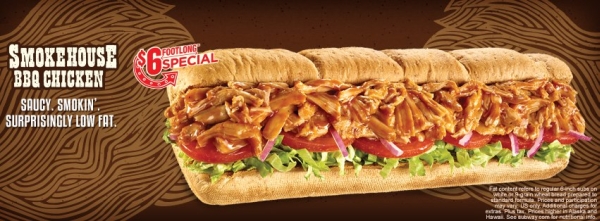 News: Subway Brings Back Smokehouse BBQ Chicken Sub | Brand Eating