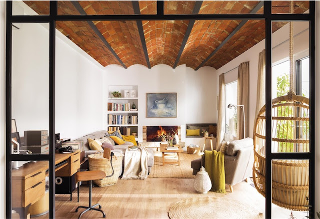 UN PISO INSPIRADO EN UNA CASA DE CAMPO [] URBAN APARTMENT INPIRED IN A