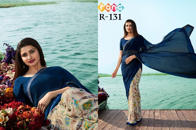 Rang vol 15 georgette Printed Daily wear Saree