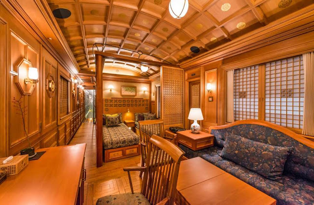 O trem mais luxuoso no Japão elfandarilha