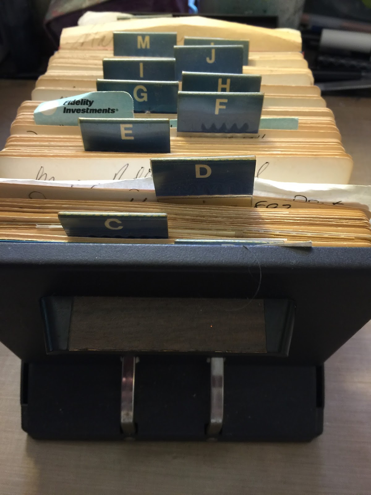 Praise HeART Refurbishing an Old Rolodex, One Memory at a Time