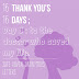 16 Thank You's in 16 Day's | Day 9: to the doctor who saved my life.