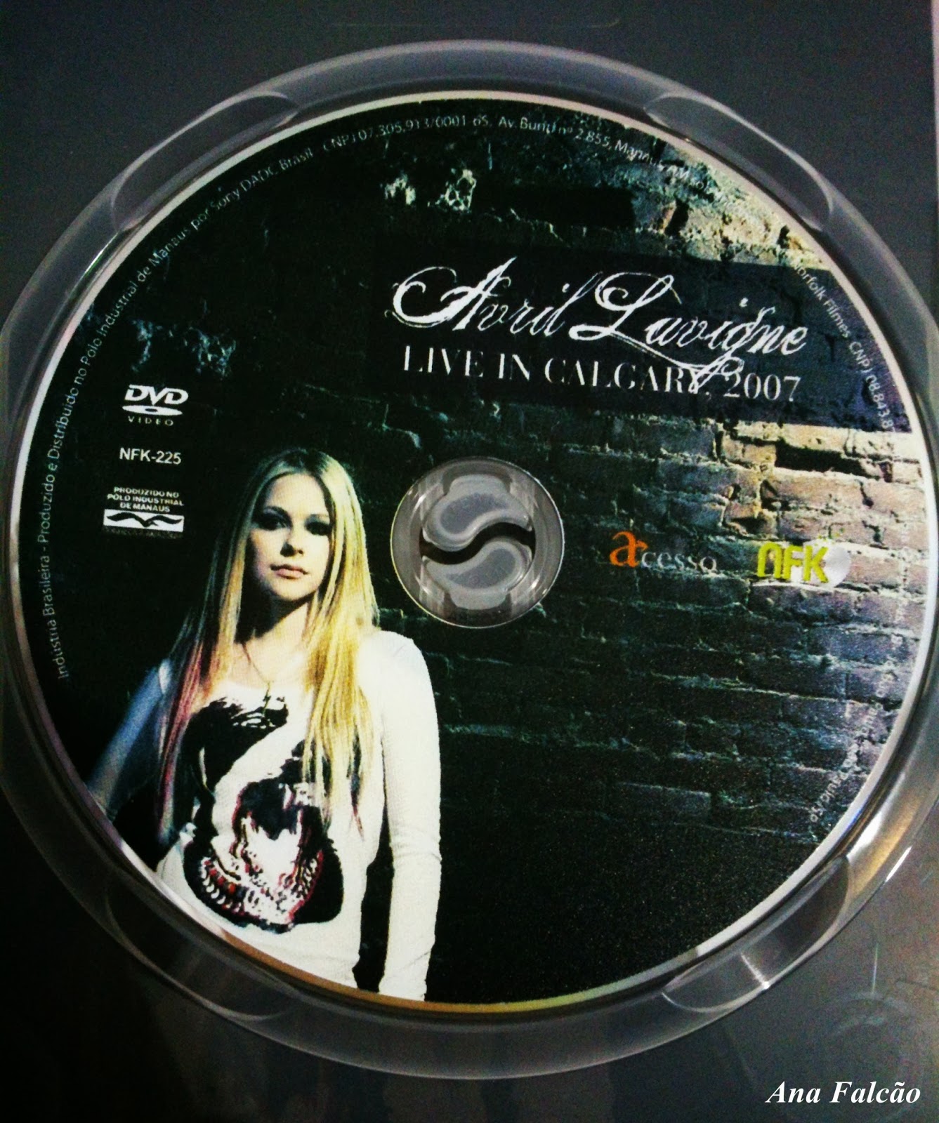 Ana Falcão Collection DVD Avril Lavigne Live in Calgary BR