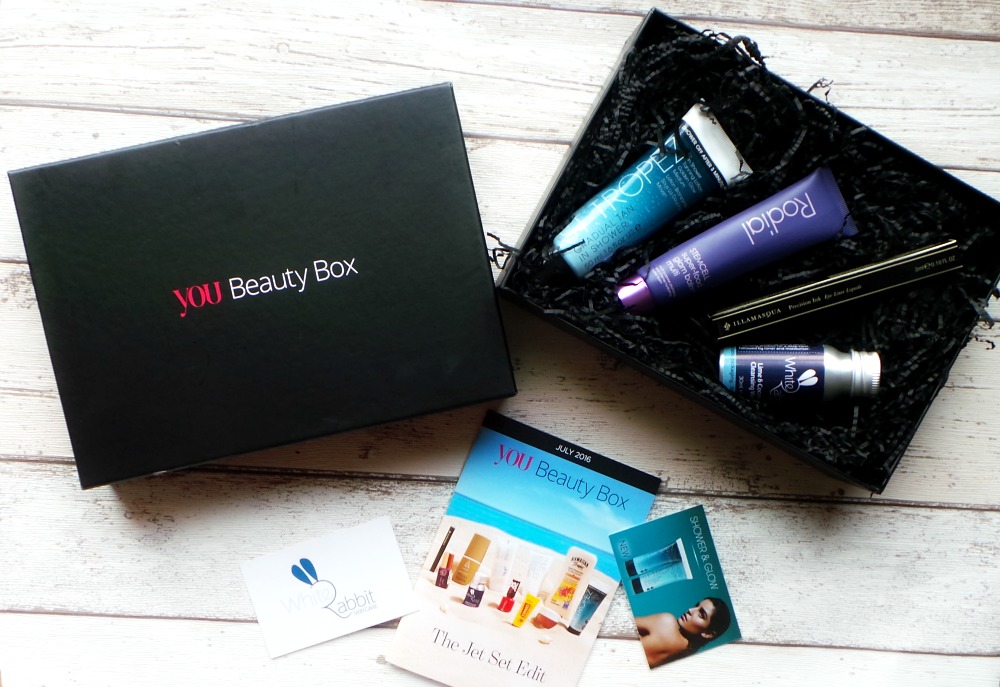 July 2016 you beauty box