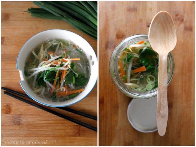 TYFE Homemade Vegan Instant Noodle Soup fürs Büro und fürs Gewissen