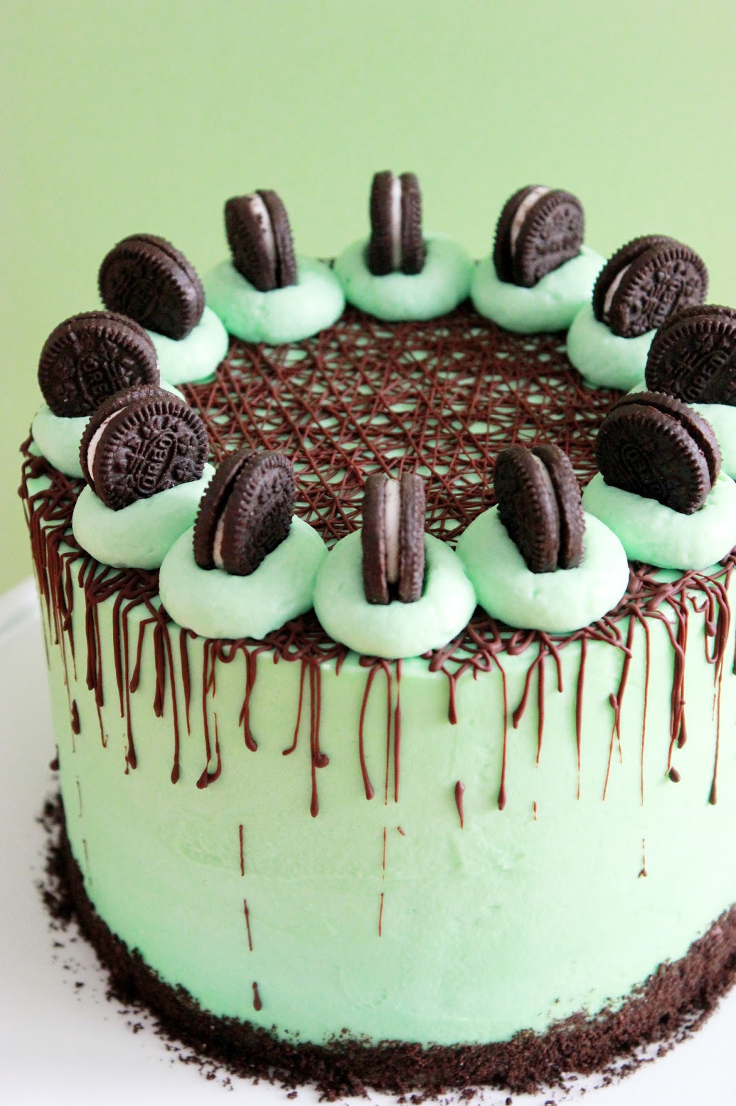 Kiara`s cakes: Tarta de Oreo, chocolate y menta / Oreo Chocolate Mint Cake