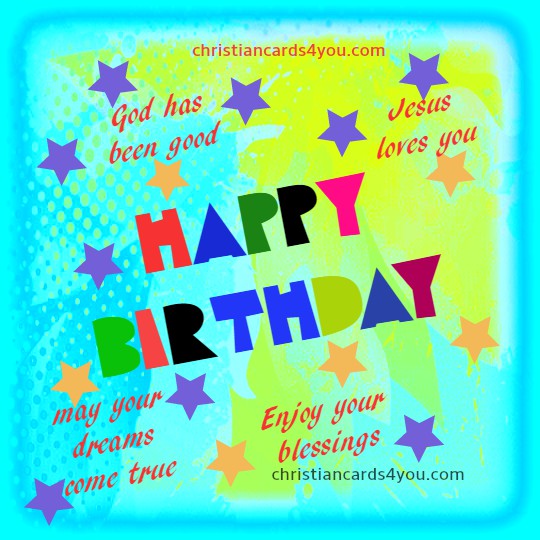 Nice Birthday Christian Card Quotes | Christian Cards for You