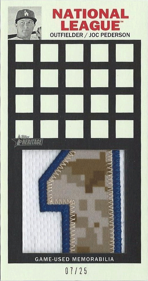 Dodgers Blue Heaven 2016 Topps Heritage The Dodgers Box Loader Cards