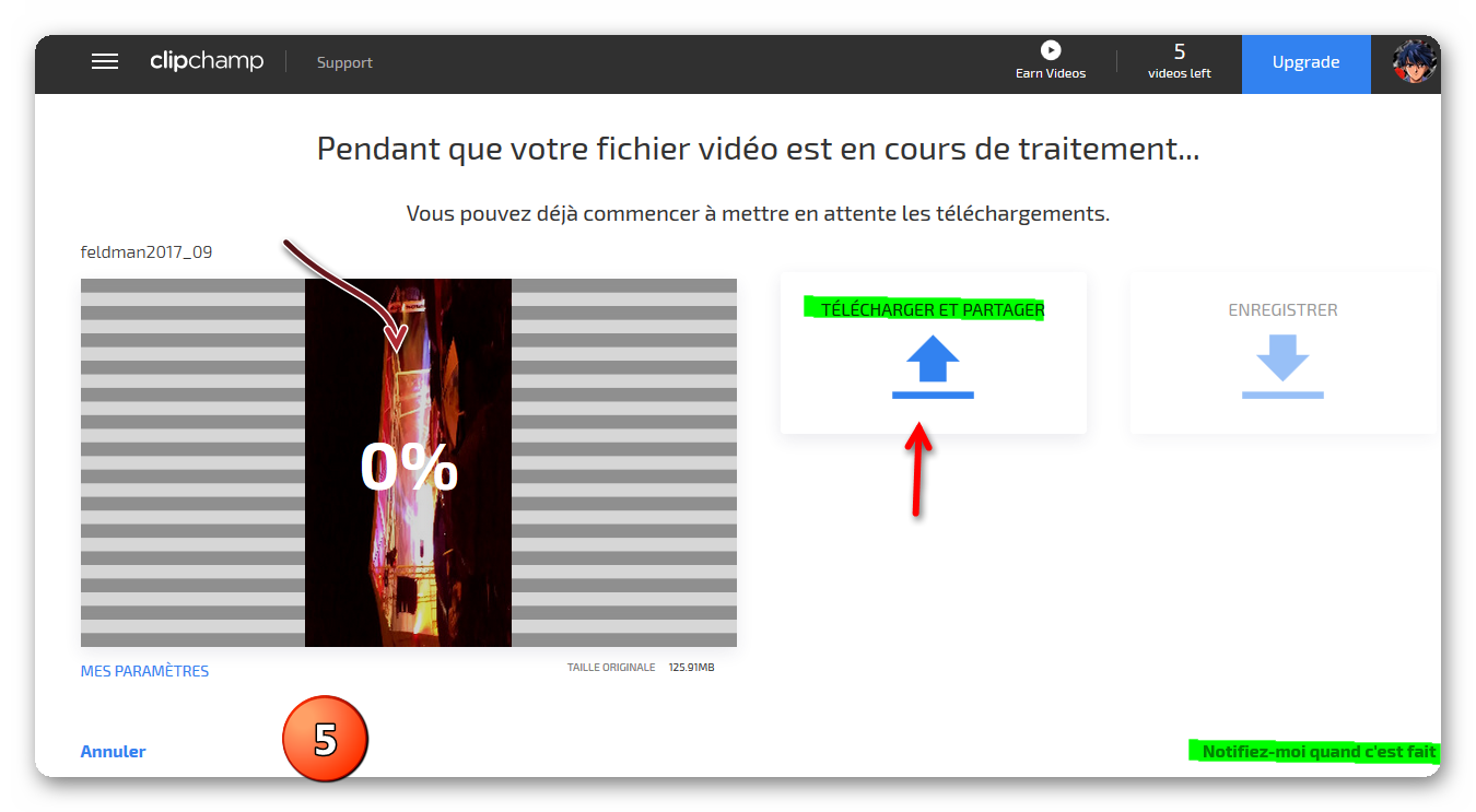 Clipchamp _Convertisseur vidéo gratuite de qualité Zinfos