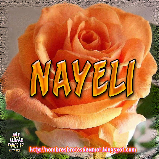 Nombres Nombre en Rosas Nayeli Nombres Nombre en Rosas Nayeli