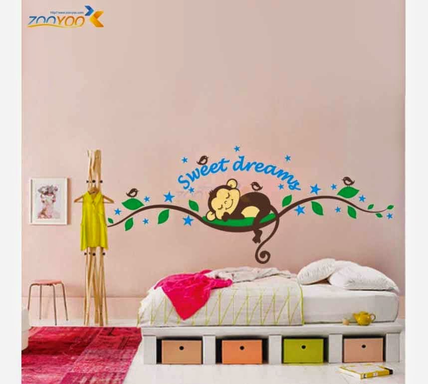Kid Room Wall Decals Special for Boys and Girls in 10 Sweet Examples