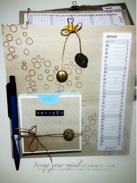 Kalender-Klemmbrett-Notizen