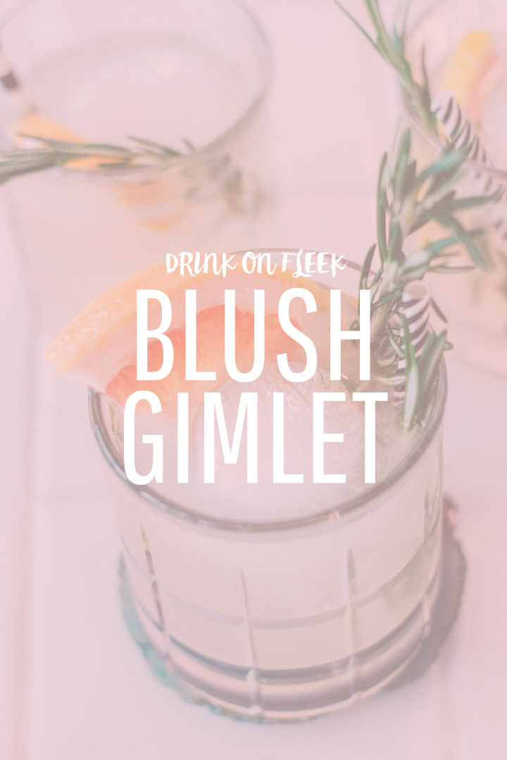 Blush Gimlet Recipe Drink on Fleek Venus Trapped in Mars Dallas