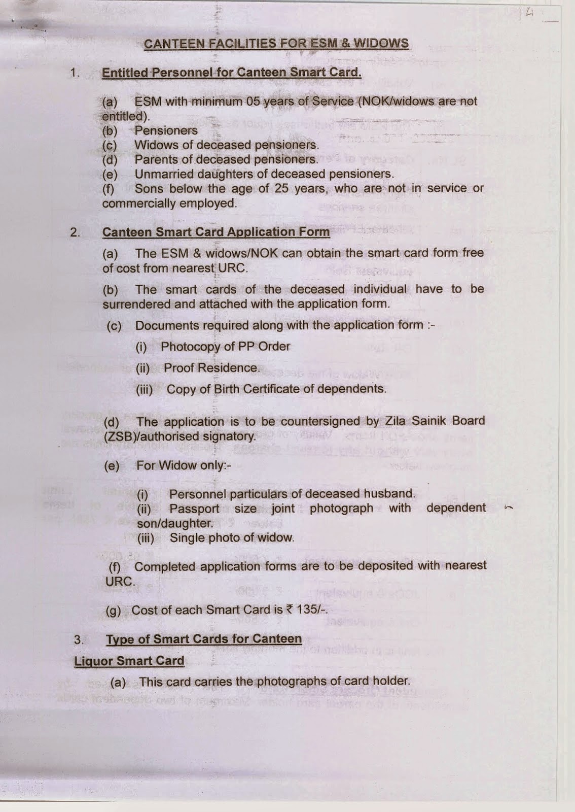 Application Format for Grant of Special Sanction for purchase of CAR through Canteen Store Department