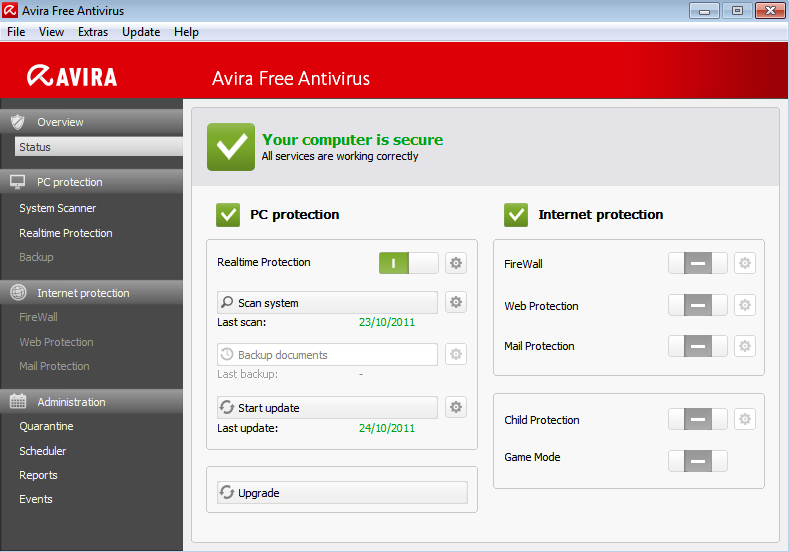 avira antivirus scanner