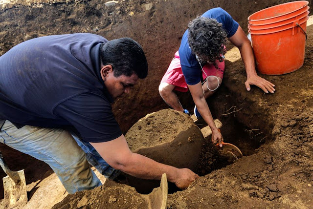 1,200 year old cemetery unearthed in Nicaragua 1,200 year old cemetery unearthed in Nicaragua