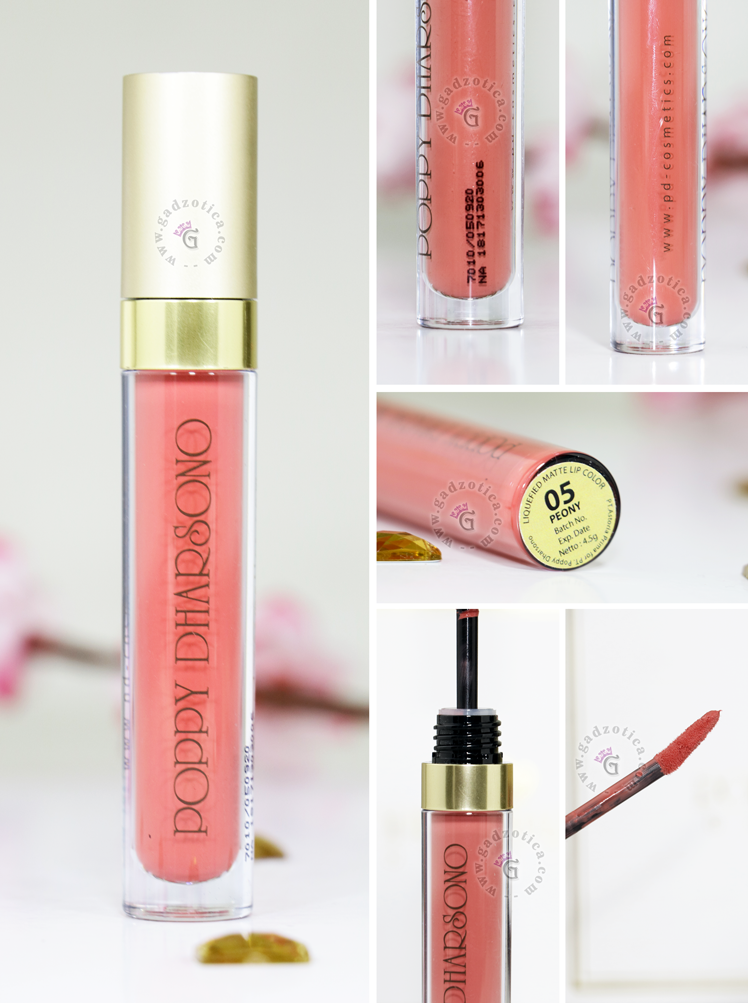 Poppy Dharsono Liquefied Matte Lip Color