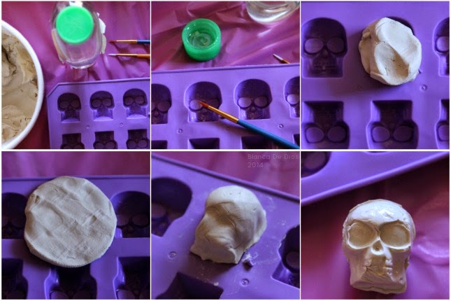 Air Dry Clay Sugar Skulls -Una Mexicana en USA www.unamexicanaenusa.com Air Dry Clay Sugar Skulls -Una Mexicana en USA www.unamexicanaenusa.com