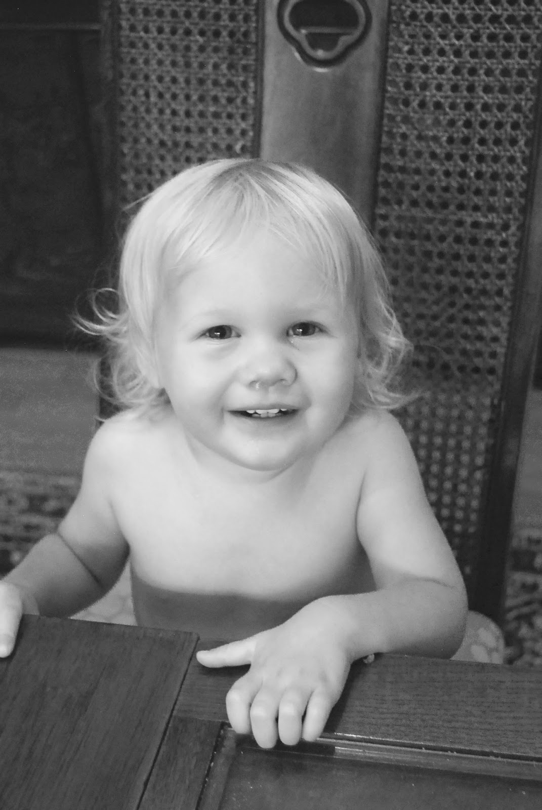 Stand and Deliver 18 months old!