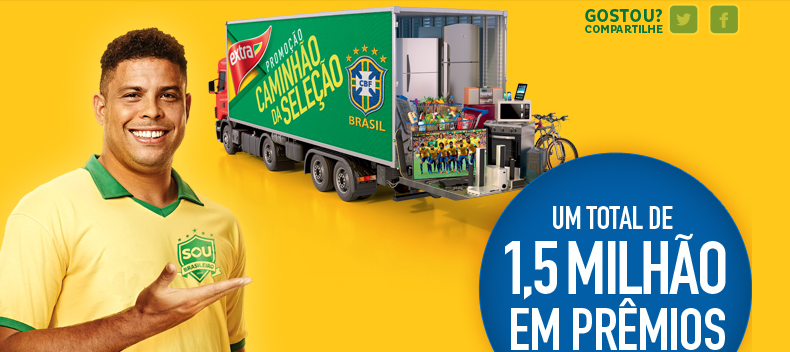 Promoção Extra "Caminhão Da Seleção" Promoção Extra "Caminhão Da Seleção"