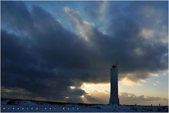 Hellnar, Iceland lighthouse