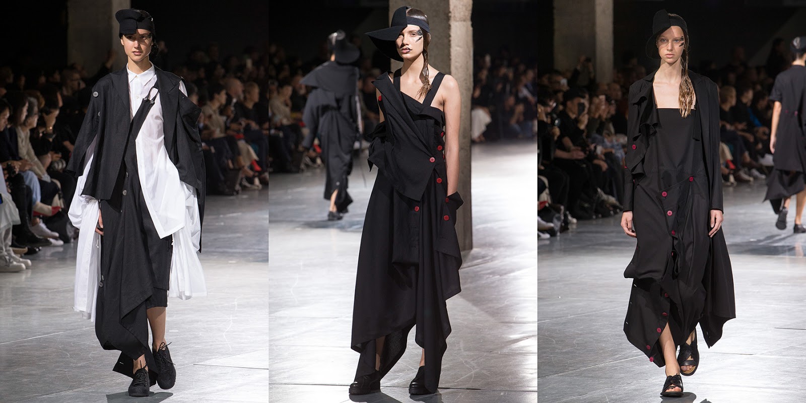 Yohji Yamamoto - S/S 2018 | In search of the Missing Light