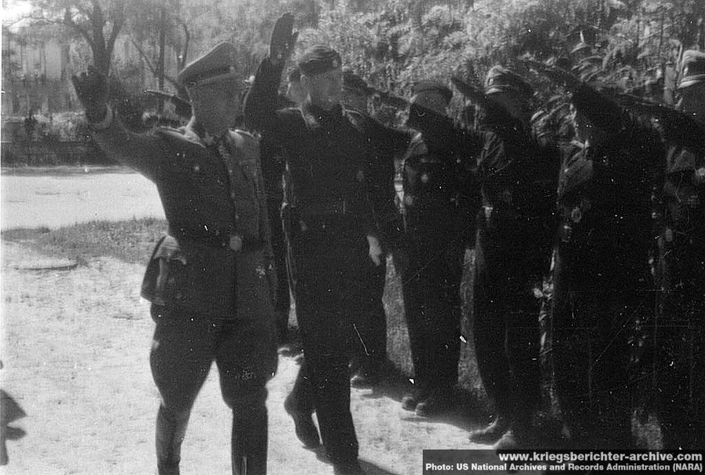 NAZI JERMAN: SS-Obersturmbannführer Hans-Albin Freiherr von ...