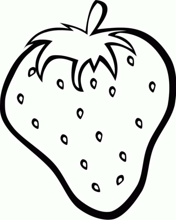 Fresh Strawberry Coloring Pages Fresh Strawberry Coloring Pages