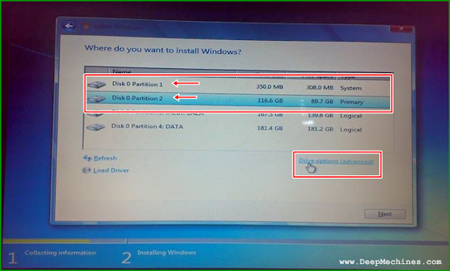 Menghapus Partisi pada Hardisk Panduan Instalasi Windows 7 dan Langkah Menghapus Partisi