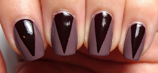 Red Triangle Nails
