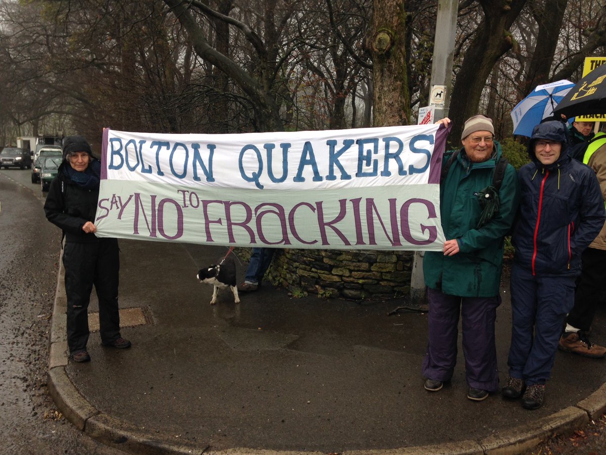 No Fracking en Valles Pasiegos Quakers urge Scottish Government to ban