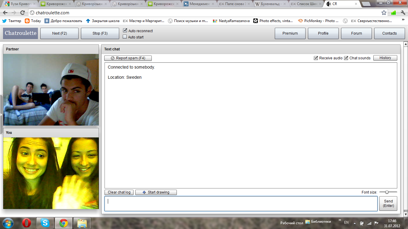 Frauen chatroulette.