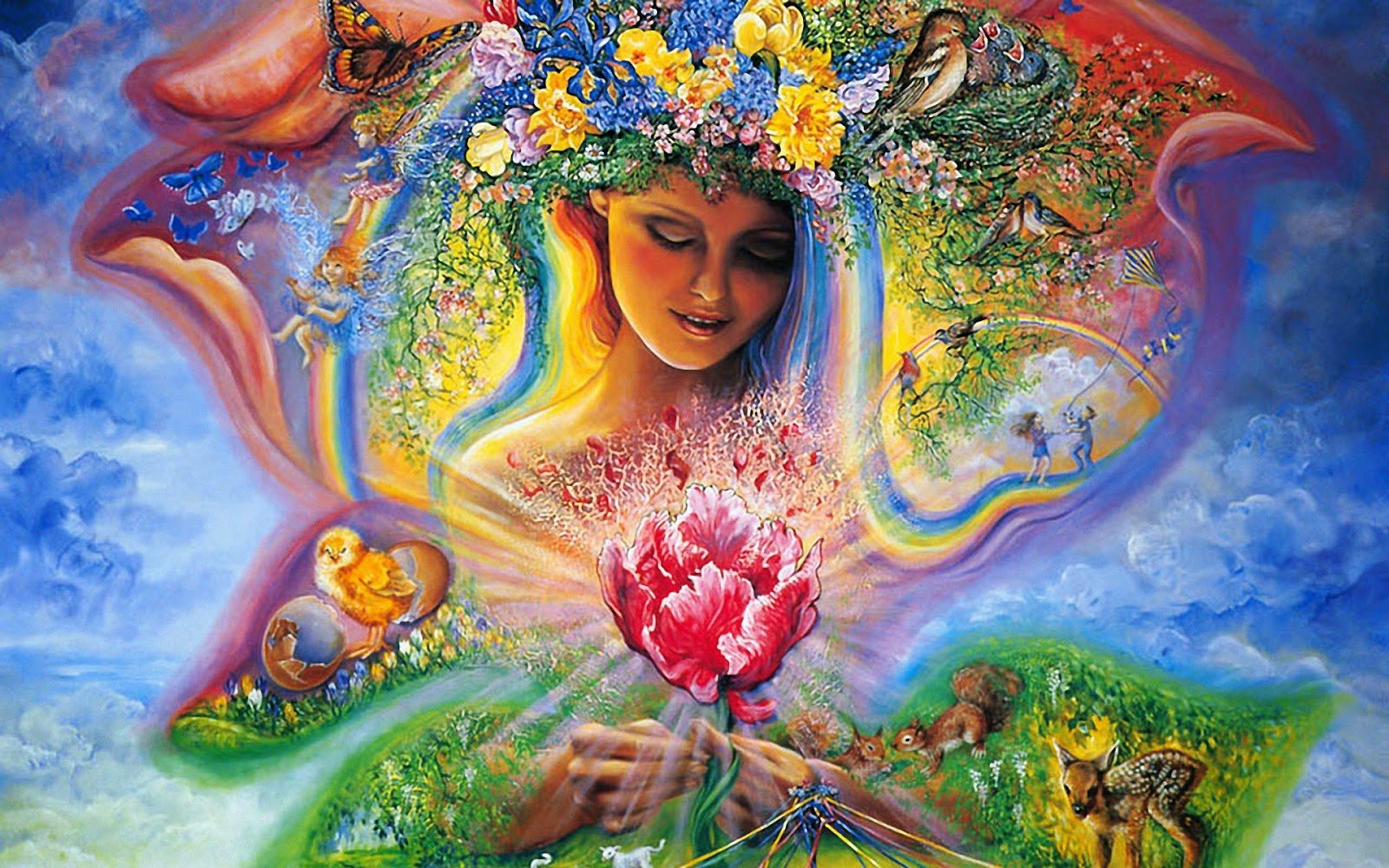 Art for your wallpaper: [FANTASY ART] [PAINTING] Josephine Wall