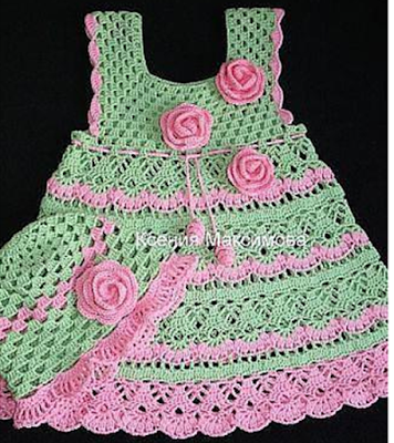 simple dot dress - Free patterns ~ Crochet Free Patterns