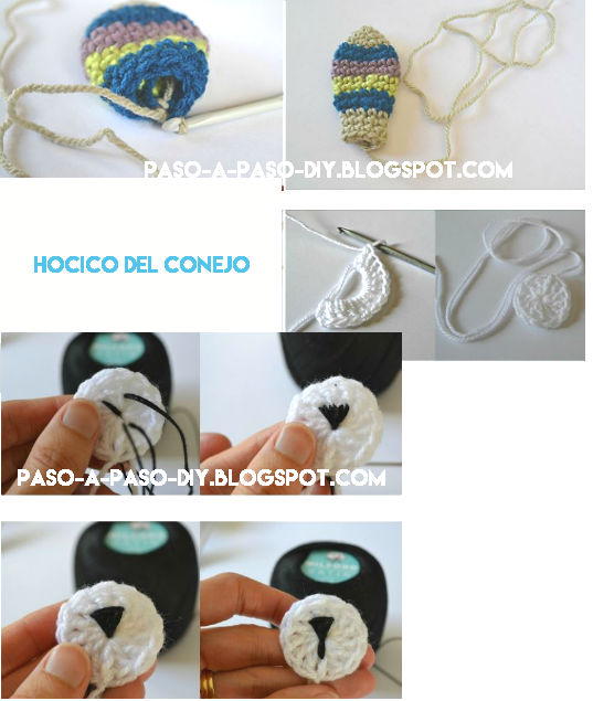 Cómo tejer conejo de pascuas al crochet / DIY