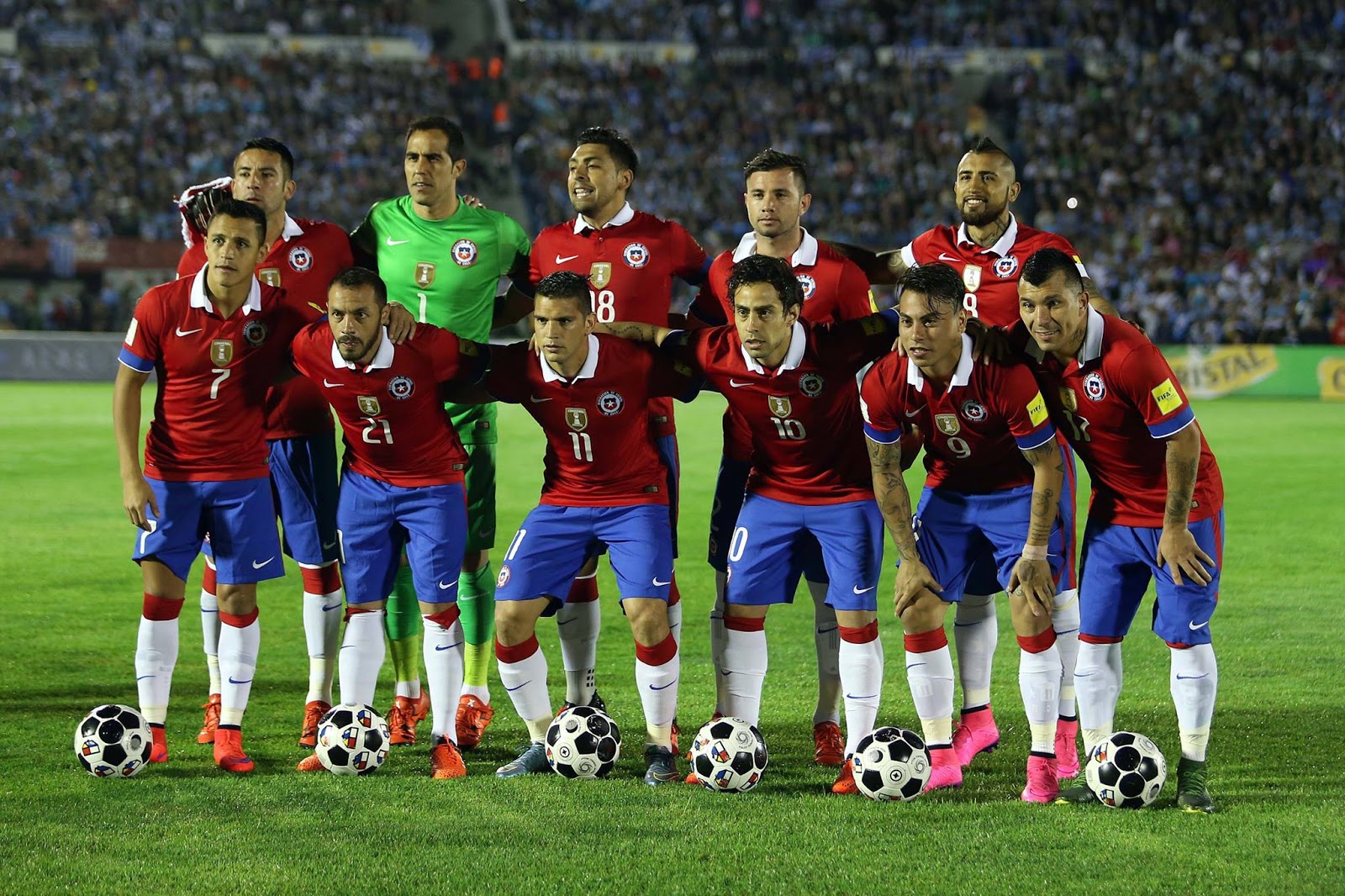 URUGUAY vs. CHILE [3-8], RESUMEN