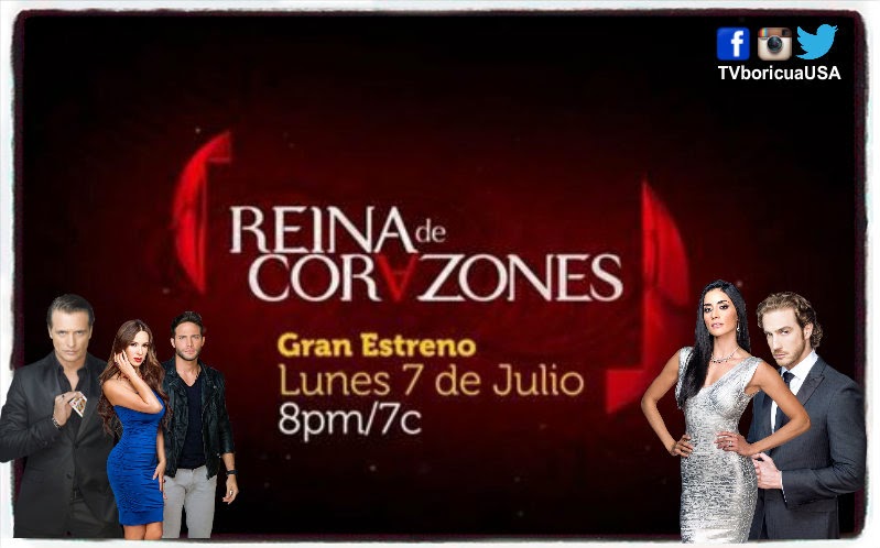 Telemundo estrena "Reina de Corazones" el 7 de julio