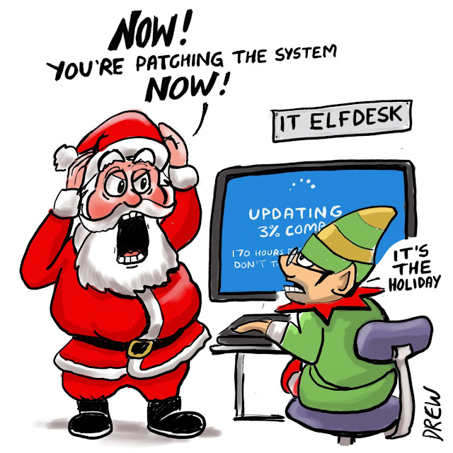 Cartoons I Drew Advent 22 Last