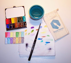 pocket palette paper watercolor travel wasting david coryell maria martin paint expeditionary own