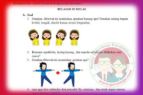  Silahkan gunakan Soal Penilaian Harian  Soal PH / UH PJOK Kelas 3 Tema 5 Kurikulum 2013 Revisi 2018
