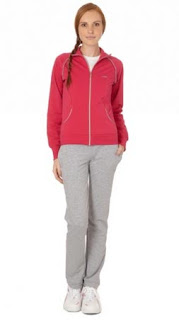 Chándal clásico de Reebok en fucsia y gris Chándal clásico de Reebok en fucsia y gris