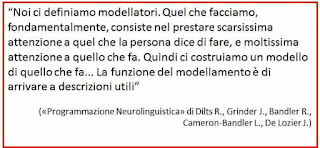 Il modellamento PNL Il modellamento PNL